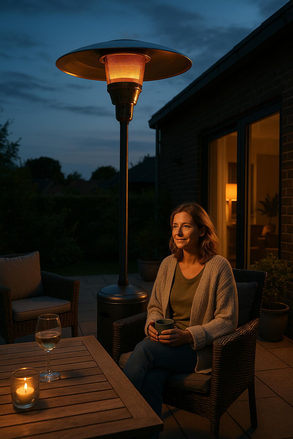 Forlæng dine sommeraftener med en terrassevarmer